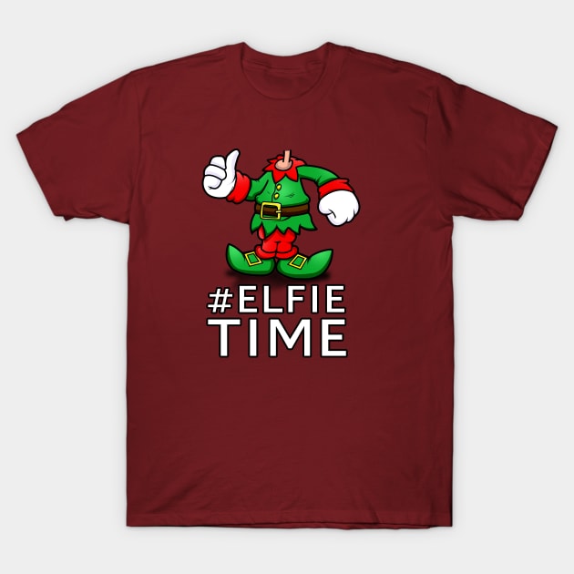 Elfie Time T-Shirt by NerdShizzle